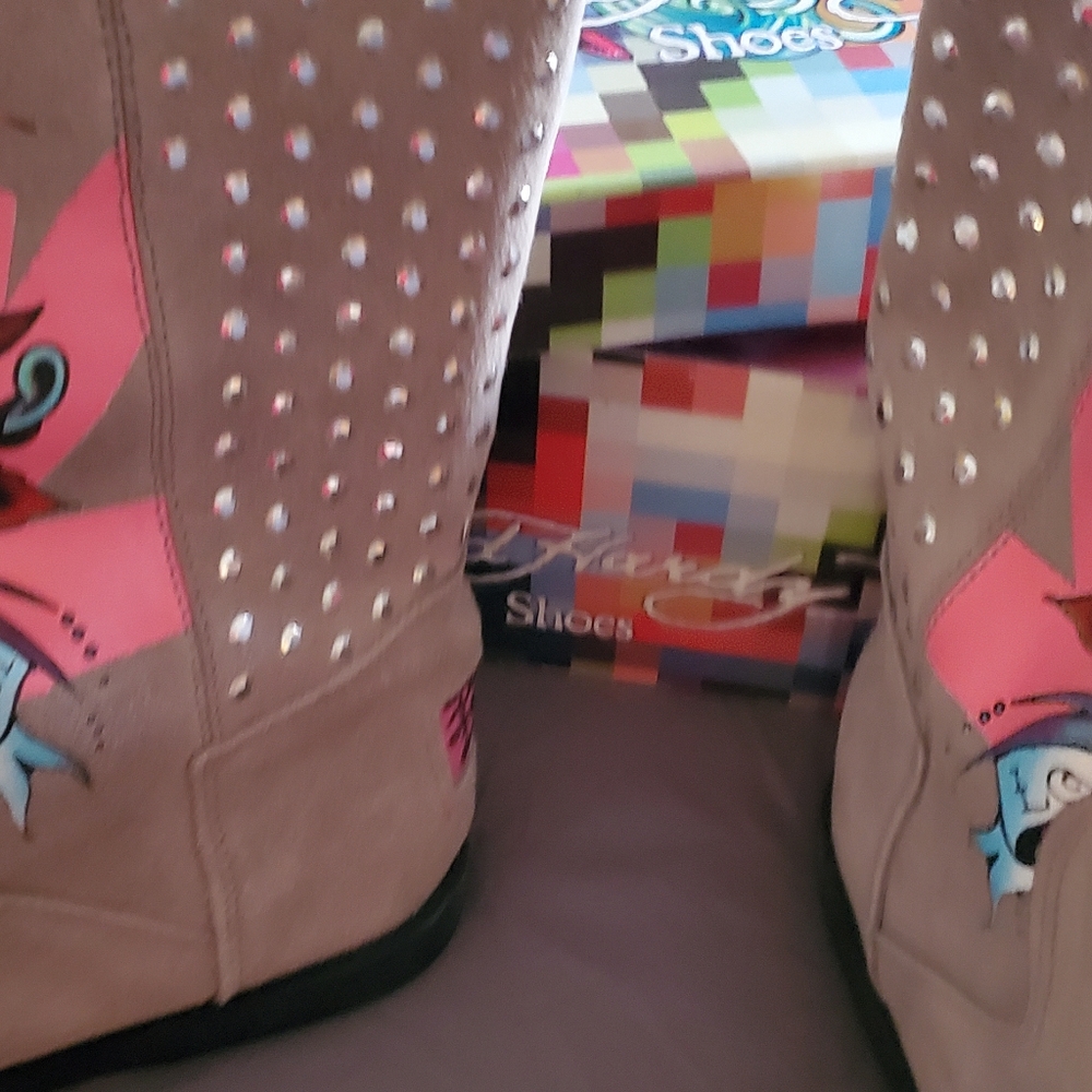 Ed Hardy winter boots size 10